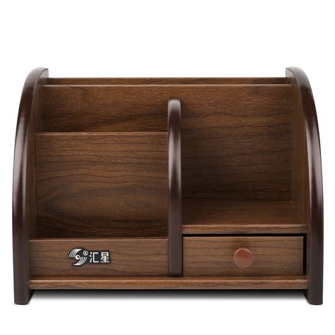 wooden desk organizer sorter drawer tabletop shelf rack shelf pen holder storage 810651035050 ebay
