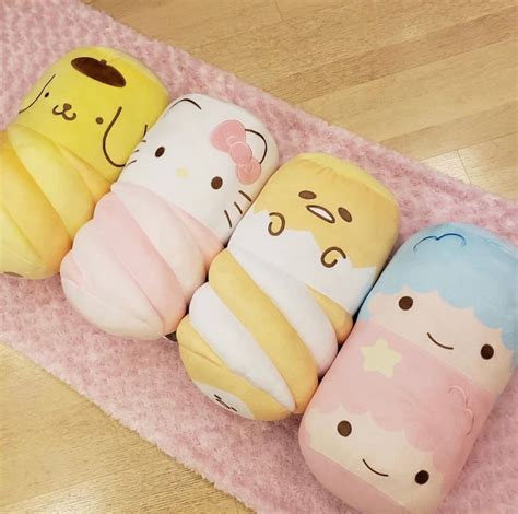 Sanrio Marshmallow Pillows ´꒳ Cute Squishies Cute Pillows Sanrio