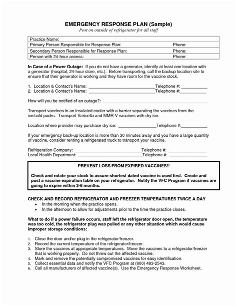 Incident Response Plan Template Awesome Best S Of Hospital Disaster