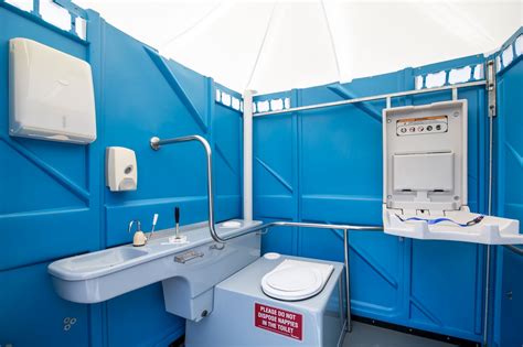 Disability Accessible Portable Toilet And Parent Room Norquip Hire Nq