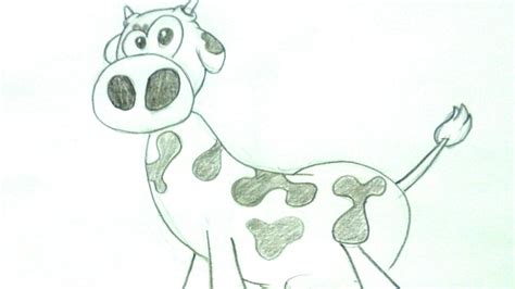 Este ejemplo nos enseña a dibujar una vaca facil y paso a paso. Cómo dibujar una vaca paso a paso | adibujar.com