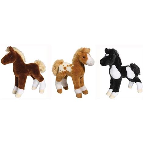 Douglas Cuddle Toys 10 Horse Foal Assortment Blnhrse Blains Farm