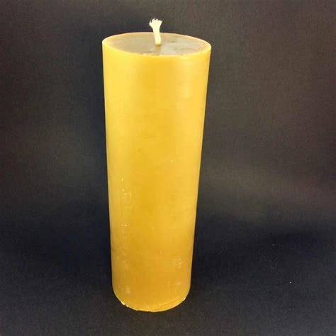 Giant Massive Pure Beeswax Candle Ben Bees