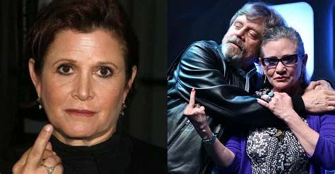 12 Epic Pictures Of Carrie Fisher Giving People The Middle Finger