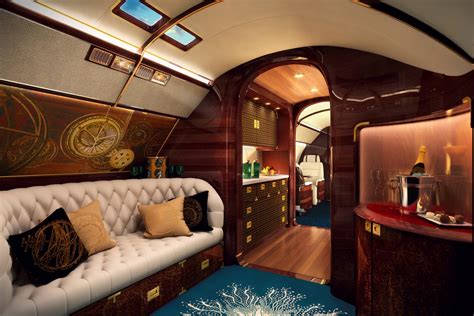 The World's Most Luxurious Private Jet Is a Yacht for the Sky...*