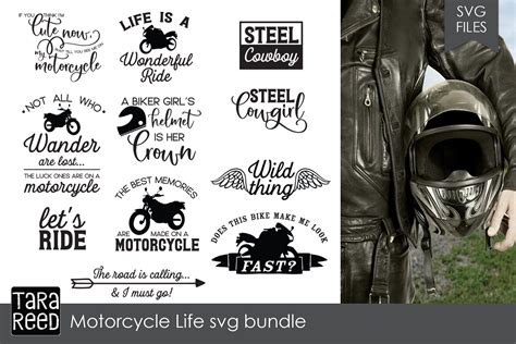 Motorcycle Life Svg Bundle By Svg Bundles By Tara Reed On