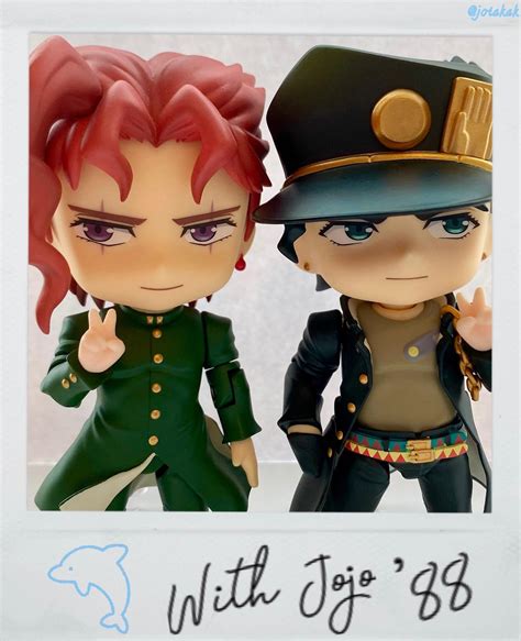 My Jotaro And Kakyoin Nendoroids Posing For A Picture Rnendoroid