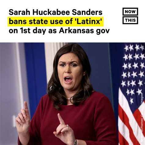 Promptly After Being Sworn In As Arkansas Governor Sarah Huckabee Sanders Reportedly Signed 7