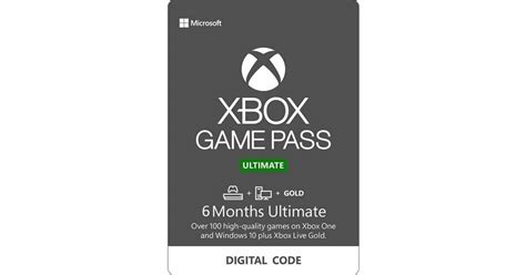 Microsoft Xbox Game Pass Ultimate 6 Months Pris
