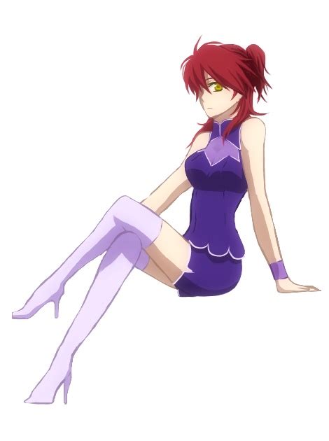 Minakawa6 Nena Trinity Gundam Gundam 00 Bad Id 00s Boots Red Hair Shorts Sitting Solo