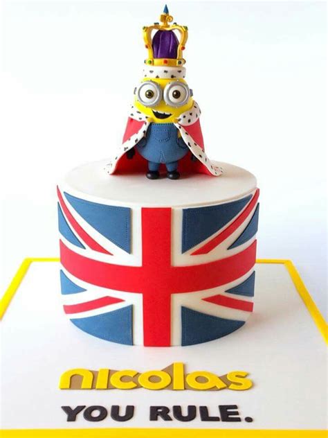 Cake minion minions minionsdespicableme birthdaycake minionsmovie birthday movies party. King Bob | Minion party, Minions, Cake designs