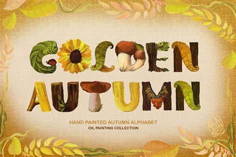 Autumn Alphabet Graphic By Iradvilyuk · Creative Fabrica