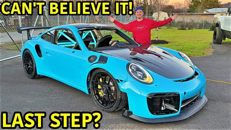 Our Wrecked Porsche 911 Gt2rs Is Almost Finished Youtube