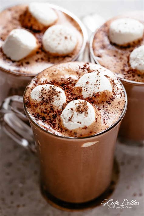 Slow Cooker Hot Chocolate Cafe Delites