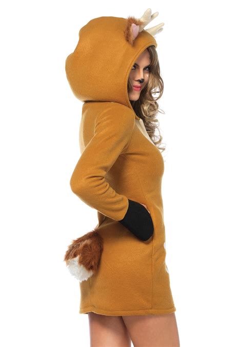 Womens Cozy Fawn Costume