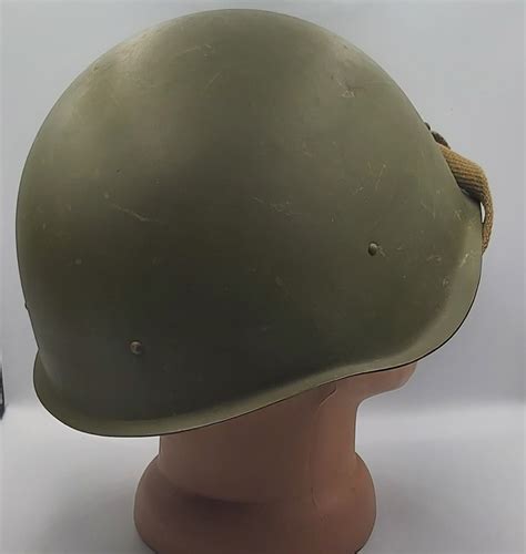 Original Steel Helmet Ussr 1949 Military Soviet Army Wwii Etsy