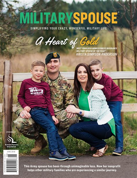 Army Spouse Krista Anderson Selected As 2018 Armed Forces Insurance