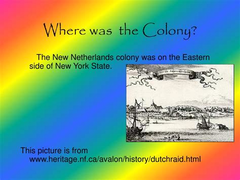 Ppt The Colony Of New Netherlands Powerpoint Presentation Free
