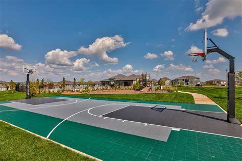 Basketball Court For The Terrybrook Farms Amenity Center In Overland