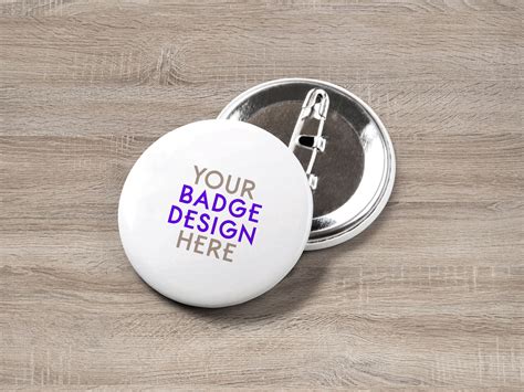 Free Pin Button Badge Mockups Psd Templates Pharmakon Dergi