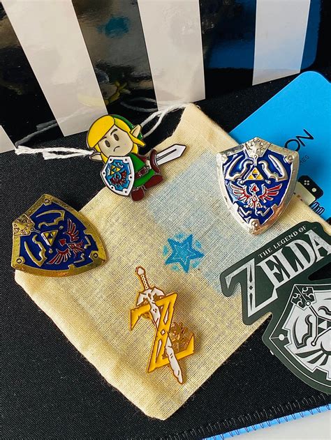 The Legend Of Zelda Enamel Pins Etsy Polska