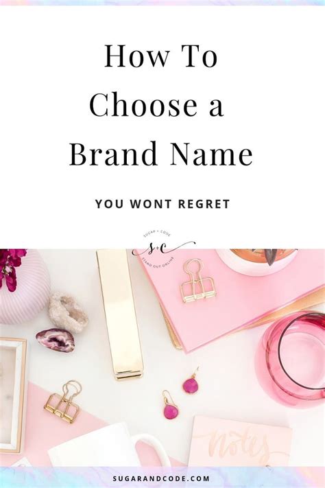 How To Choose A Unique And Original Brand Name For Your Blog Or