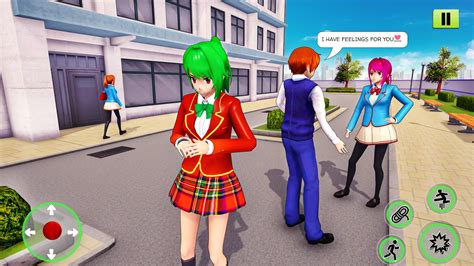 Anime High School Sim Girl 3d Apk Do Pobrania Na Androida