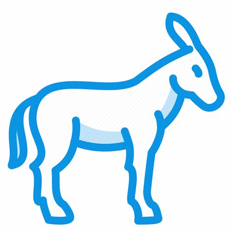Burro Donkey Icon Download On Iconfinder On Iconfinder