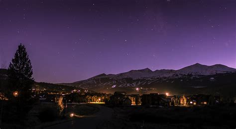 Breckenridge Colorado Night Sky Photograph By Michael J Bauer Photography