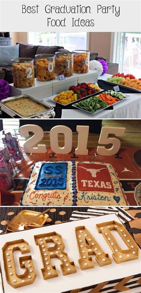 All of these dishes work very well served room temperature. walking taco bar, Graduation Marquee Cake, Best Graduation Party Food Ideas, foo... - - #Bar # ...