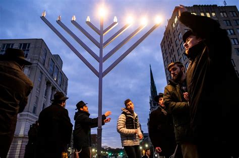 Hanukkah Celebrated In Harrisburg With Lighting Of Menorah On Pa