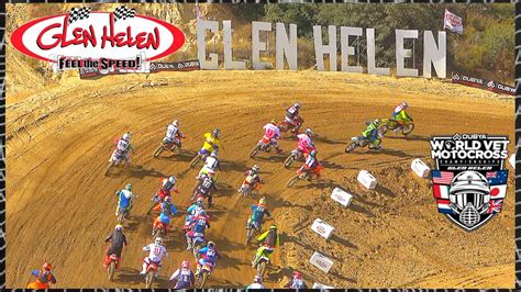 Glen Helen November World Vet Motocross Youtube