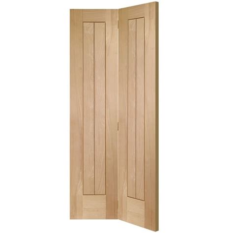 Xl Joinery Internal Oak Suffolk Flush Bi Fold Cottage Door 762mm Door