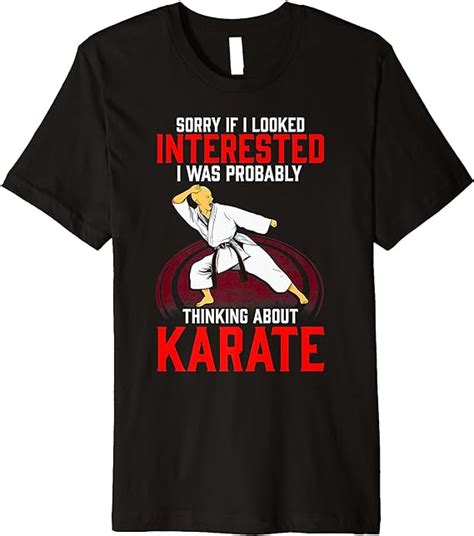 Funny Karate Instructor Premium T Shirt Clothing