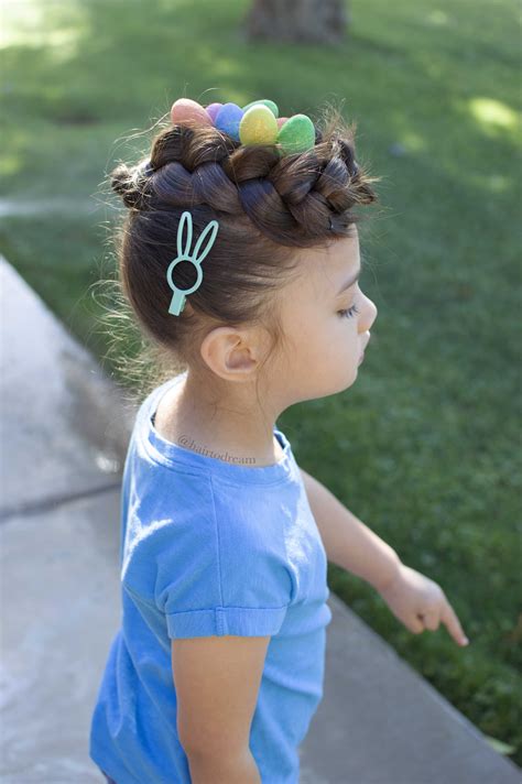 Easter Basket Hairstyle For Kids Kids Hairstyles Easy Braids Wacky