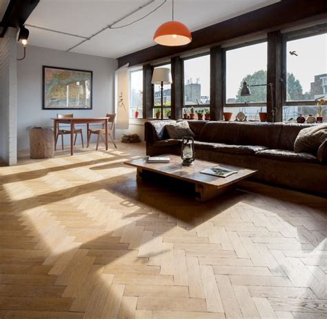 Floor Panels And Parquet Designs Modern Living Room London By The