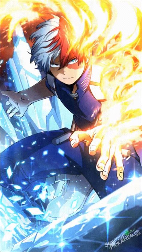 Here is a best collection of anime phone wallpapers hd for desktops, laptops, mobiles and tablets. Icy Hot Todoroki | Hero wallpaper, Hero, Anime
