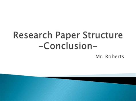 David durand' suggested the two famous capital structure theories, viz, net income. Research paper structure conclusion