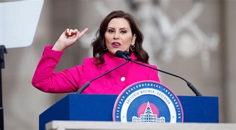 Michigan Gov Gretchen Whitmer Is Running For President And She Has The