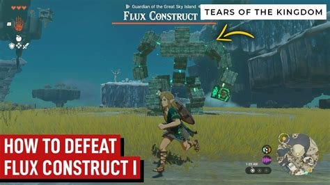 How To Defeat Flux Construct I Boss Guide The Legend Of Zelda Tears