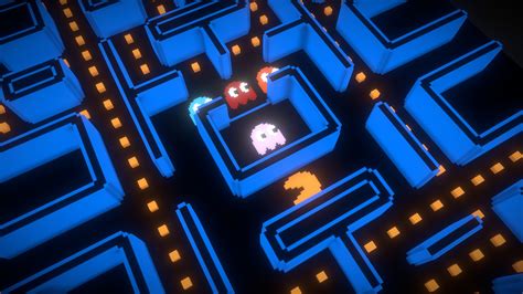 Pac Man Level Namco Nes Download Free 3d Model By Alfking49