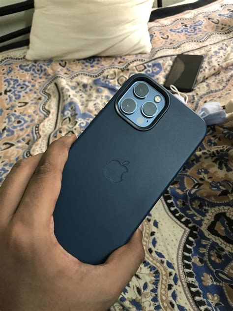 Baltic Blue Leather Case On My Pacific Blue Iphone 12 Pro Max Thoughts