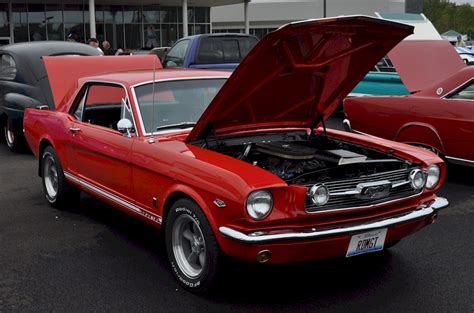 Candy Apple Red 1966 Ford Mustang Gt Hardtop