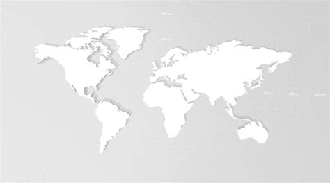 3d World Map Png