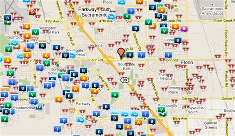 Crime Map For Florin Road Sacramento Ca Courtesy