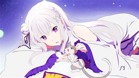 Anime Rezero Starting Life In Another World Hd Wallpaper By Fy