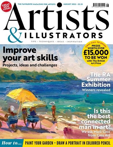 Artists And Illustrators Magazine August 22 Subscriptions Pocketmags