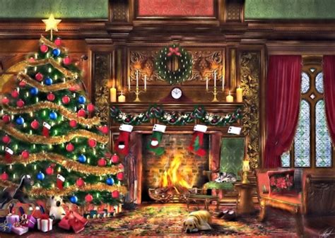 Check spelling or type a new query. Cozy Christmas Room - Other & Abstract Background ...