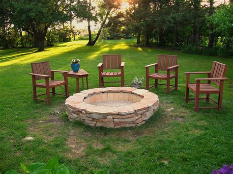 Fire Pits A Fire Pit Ring In Your Backyard