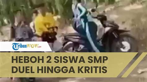 viral video 2 pelajar smp di jambi duel hingga kritis polisi minta orangtua tidak terpancing